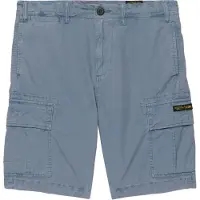 Superdry Superdrytil mænd. M7110485A Shorts Ripstop Light Cargo blågrå (32), Casual, Bomuld