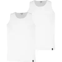 Puma Men's Tank Tops (2-Pack), Clothing, White, XL