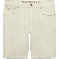 Superdry Superdrytil mænd. M7110394A Shorts Vintage Straight beige (32), Casual, Bomuld