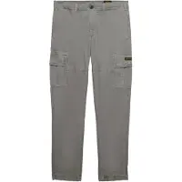 Superdry Superdrytil mænd. M7011439A Cargo Ripstop-bukser grå (28/32), Casual, Bomuld