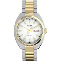 Timex Analogt ur 'Marlin Draper' guld / sølv