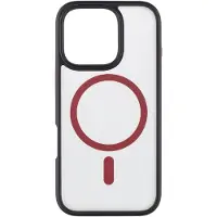 Tactical iPhone 16 Pro MagForce Hyperstealth 2.0 MagSafe Cover - sort / rød
