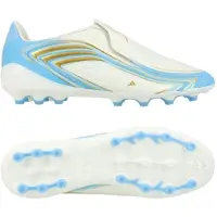 Adidas F50 Messi League Laceless AG El Ultimo Tango - Hvid/Blå/Blå Børn - Kunstgræs (AG), størrelse 28