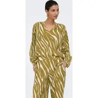 JDY Bluse 'JDYHolly' oliven / naturhvid