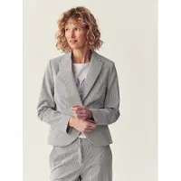 TATUUM Blazer 'COCORO' sort / hvid