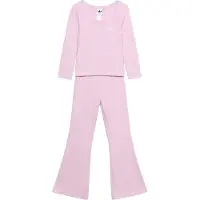 Adidas Originals Originals LONGSLEEVE LEGGINGS WINTERIZED RIB SÆT, størrelse 104 cm