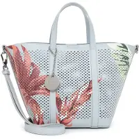 Tamaris Shopper 'Kendra' lyseblå / lysegrøn / koral / rubinrød