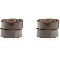Semoic 2 Pair Road Bike Bicycle Cork Handlebar Bar Grip Wrap Tape + 4 Bar Plugs-Coffee