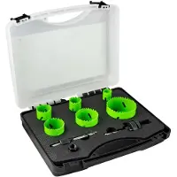 JBM Etui Til Bimetal Hulsave Med Adaptere