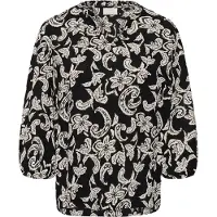 Kaffe Bluse 'KARiani' beige / sort