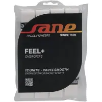 Sane Padel Feel+ Smooth Padel Overgrip 12 Enheder