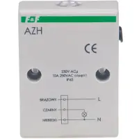 F+F F&F skumringsrelæ 10A 230V 2-1000lx IP65 AZH