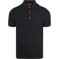 Suitable Polo Rishi Navy Merinould Blå Mørkeblå måle