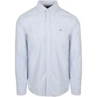 Tommy Hilfiger Toy Hilfiger oxfordskjorte stribet lyseblå Blå Lyseblå åle