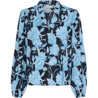 Kaffe Bluse 'KAsasia' blå / lyseblå / sort