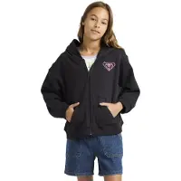 Roxy Midnight Hike Bruhsed Rg Sweatshirt Med Lynlås