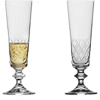 Usorteret Eaton 36358 champagneskåle krystalglas 160 ml 2 stk.