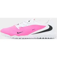 Nike Phantom 6 Academy Low Cut Tf Breakout - Pink/hvid/sort - Turf (Tf), størrelse 44