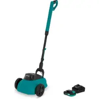 Vonroc Mini Plæneklipper 20V – 22 cm | 3 Højdeindstillinger | Med malkuleringsfunktion | Inkl. 2.0Ah Akku og oplader | Inkl. renseværktøj