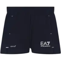 EA7 EA7til kvinder. 7W001145_AF21059 Shorts Tennis Pro marineblå (XXS), Casual, Sport, Polyester