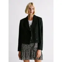 Pepe Jeans Pepe Jeanstil kvinder. PL4024385 Blazer Rachel sort (L), Casual, Polyester