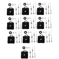 Jojomino 10Pcs DIY Silent Movement Mechanism Spindle Hands Sets Wall Quartz DIY Clock Movement Mechanism Repair Part Clock Kit