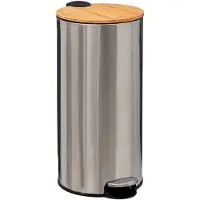 Five Bamboo Stainless Steel 30l Skraldespand