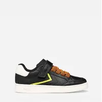 Geox spædBørn Drenge Eclyper sneakers Sort/Orange