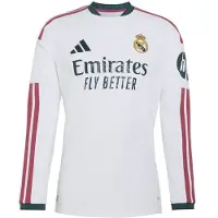 Adidas Real Madrid Hjemmebanetrøje 2026/27 Authentic Lange Ærmer - , størrelse Small