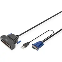 Digitus Professional DS-72212 - KVM switch - 1 x KVM port(s) - desktop