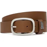 Tommy Hilfiger Bælte 'Metal Logo Oval Buckle' karamel