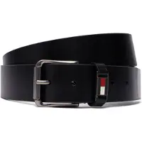 Tommy Hilfiger Bælte 'Scanton Roller Buckle' sort