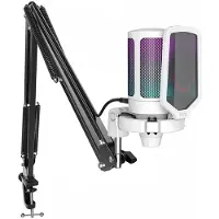 Fifine Technology AmpliGame A6T RGB Baltas (Baltas) Kondensatorinis Mikrofonas