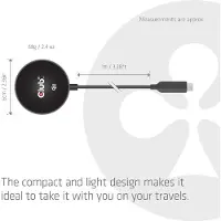 Club 3D CAC-3027 wireless charging pad - Qi2 Qi cerfified MagSafe compatible magnetic - 25 Watt