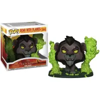 Funko POP! Deluxe Lion King-scar In Flames W/chase Figur