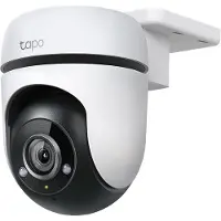 TP-LINK Tapo C500, IP-sikkerhedskamera, Udendørs, Trådløs, Amazon Alexa & Google Assistant, Loft/væg/pæl, Sort, Hvid
