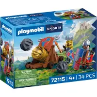 Playmobil Lion Knights Fire Cannon Byggespil