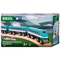 Ravensburger BRIO World Trains leidimas: Shinkansen Hayabusa E5