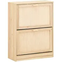 SoBuy Skoskab med bambuslåger, 60x80x24 cm