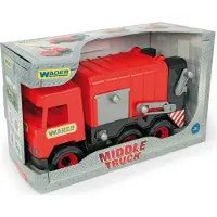 Tigres Wader Middle truck - Rød skraldevogn (234778)