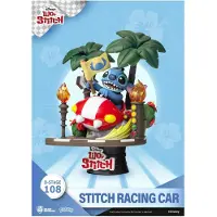 Beast Kingdom Toys Lilo & Stitch Disney Stitch :-racing Car Diorama Figur