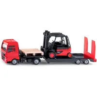 Siku MAN lastbil med Linde gaffeltruck