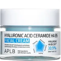 APLB Hyaluronsyre Ceramid HA B5 FACIAL CREAM | Hyaluronic HA B5 CEN 30,9% 1,86 fl.oz/koreansk hudpleje Deep Hydration Revitalize for blid og forb