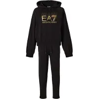 Emporio Armani Træningsdragt guld / sort