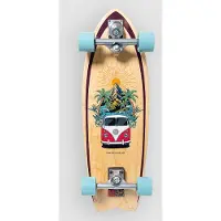 Long Island California 75th 30"x9.75"x19" Volkswagen Surfskate mønster