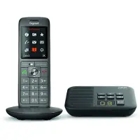 Gigaset CL660A trådløs telefon med telefonsvarer - antracit