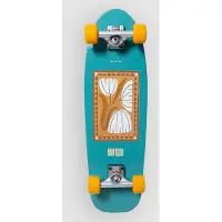 Long Island Flowers 28.5"x8.5" Skateboard mønster