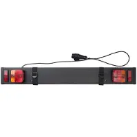 Rawlink lygtebom 110 × 14 cm til anhænger og cykelholder