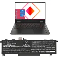 HP Batteri til notebook, bærbar computer til HP Omen 15-EK0009TX, Omen 15-EK0010TX og andre