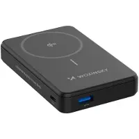 24.Se 10000mAh powerbank med 22,5W hurtigopladning, Qi2 trådløs opladning og indbygget stander